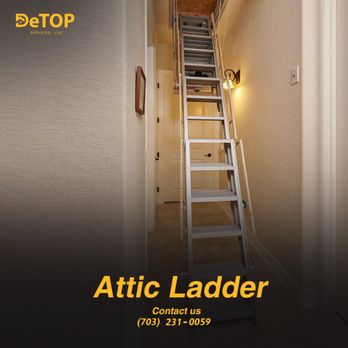 DeTop Services - Attic Ladder - Handyman Near Me DeTop Services - Attic Ladder - Handyman Near Me