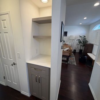 Closet Solutions - Alcove custom cabinet and shelving - Interior Design Near Me - Harbor City, California Closet Solutions - Alcove custom cabinet and shelving - Interior Design Near Me - Harbor City, California
