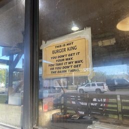 By the order window Passive Aggressive
