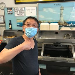 This guy, Kang made me a delicious dinner. Come try their food.