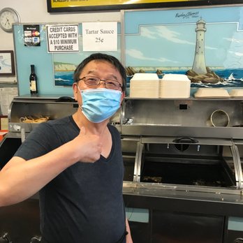 Piccadilly Fish & Chips - This guy, Kang made me a delicious dinner. Come try their food. - Fish & Chips Near Me - San Francisco, California