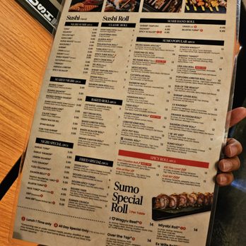 Sumo Hotpot and Sushi - Menu - Sushi Bars Near Me - Las Vegas, Nevada Sumo Hotpot and Sushi - Menu - Sushi Bars Near Me - Las Vegas, Nevada