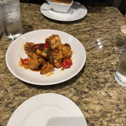 Crispy Bourbon-Honey General Tso Cauliflower Crispy Bourbon-Honey General Tso Cauliflower