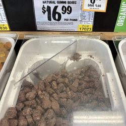 You can only get these at Sprouts...milk chocolate covered gummy bears. They're heaven!