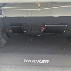 Dynamic Electronic Concepts - Kicker amps and sub installation.