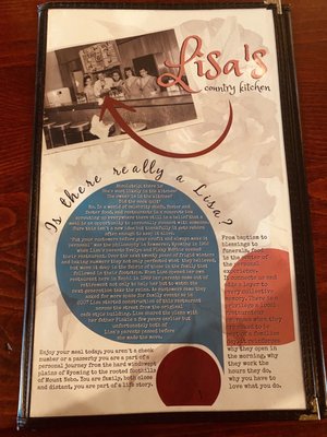 Menu photo 6 Lisa’s Country Kitchen Nephi, UT Menu photo 6 Lisa’s Country Kitchen Nephi, UT