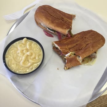 Lito's Kitchen - The Cuban with a side of Mac n Cheese 11.95 with a 2 dollar tip and a Green Tea. - Sandwiches Near Me - Garland, Texas Lito's Kitchen - The Cuban with a side of Mac n Cheese 11.95 with a 2 dollar tip and a Green Tea. - Sandwiches Near Me - Garland, Texas
