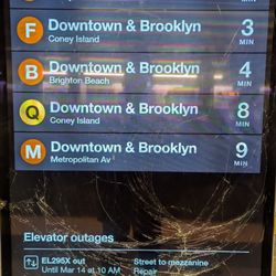 The F Train - Destination bulletin