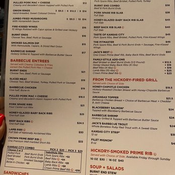Jack Stack Barbecue - Freight House - Menu - Barbeque Near Me - Kansas City, Missouri Jack Stack Barbecue - Freight House - Menu - Barbeque Near Me - Kansas City, Missouri