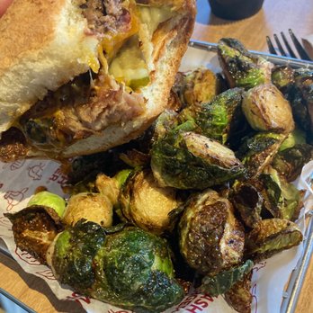Smashburger - Burnt end brisket and Brussels. - Burgers Near Me - Gainesville, Virginia Smashburger - Burnt end brisket and Brussels. - Burgers Near Me - Gainesville, Virginia