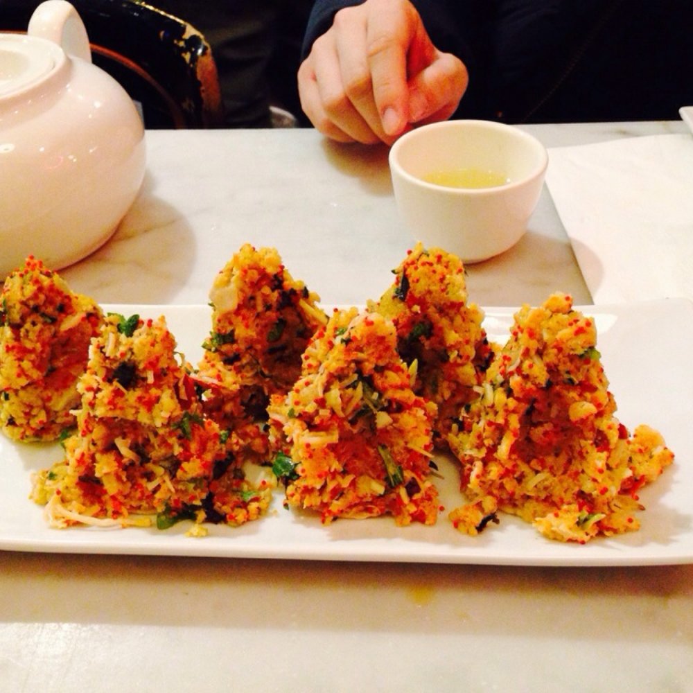 Lobster and scallop? Lobster and scallop?