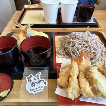 Sobakatsu - Jumbo shrimp tempura + cold soba + a side of shrimp tempura - Japanese Near Me - San Francisco, California Sobakatsu - Jumbo shrimp tempura + cold soba + a side of shrimp tempura - Japanese Near Me - San Francisco, California