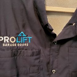NBD Graphics - Embroidery for ProLift Garage Door technician shirt