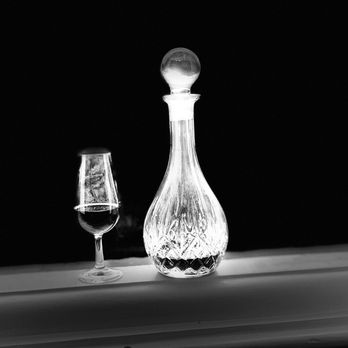 Tivoli Palácio de Seteais - Artsy shot of port decanter.  C'mon, that's kinda cool! - Hotels Near Me - Sintra, 11