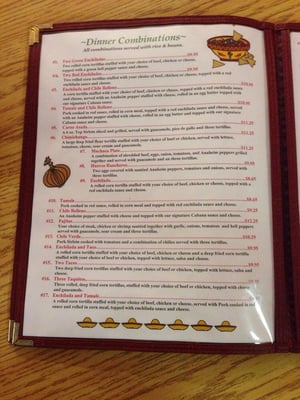 Menu photo 4 La Cabana Mexican Rathdrum, ID