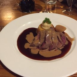 Fillet of Reindeer with cranberry sauce Fillet of Reindeer with cranberry sauce