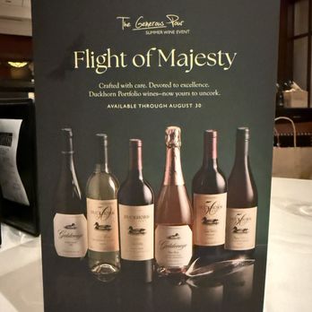 The Capital Grille - Reference of the wines we tasted - Steakhouses Near Me - Phoenix, Arizona