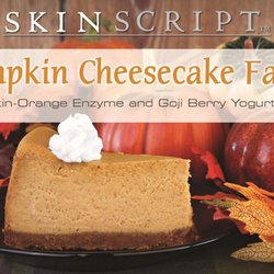 Bliss Body Bar - Come in for a Pumpkin Cheesecake facial!!!!