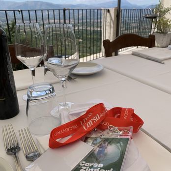 Taverna de li Caldora - View from the balcony overlooking - Italian Near Me - Pacentro, AQ