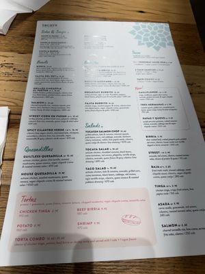Menu photo 4 Tocaya Modern Mexican Burbank, CA