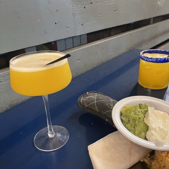 Baja Mexican Cuisine - Passionfruit martini and mango margarita - Mexican Near Me - Hoboken, New Jersey