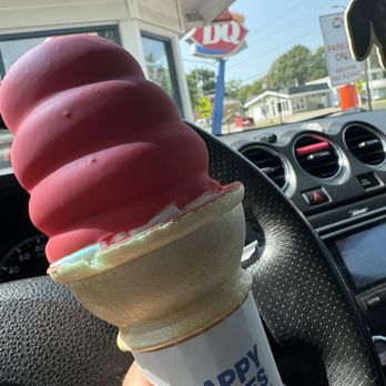 Dairy Queen Store - My Free Med Cherry Dipped Cone-Birthday Reward in the DQ App. - Fast Food Near Me - Topeka, Kansas