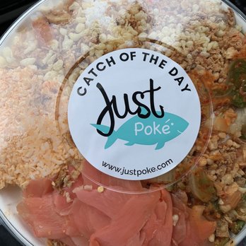 Just Poké Maple Valley - Regular size bowl (2-protein option) and a load of toppings!! - Poke Near Me - Maple Valley, Washington