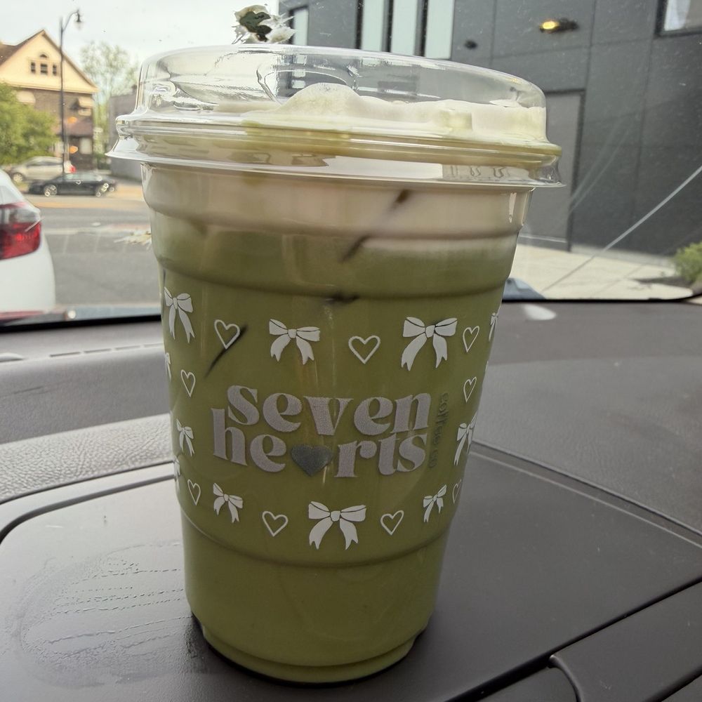 Seven Hearts Coffee - lemon blueberry matcha - Coffee & Tea Near Me - Buffalo, New York