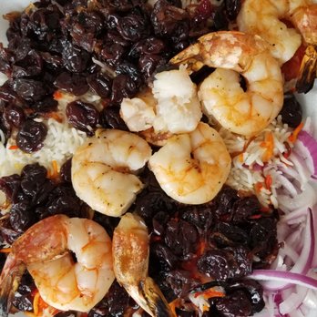 Kabobi Grill - Shrimp and Rice - Mediterranean Near Me - Chicago, Illinois