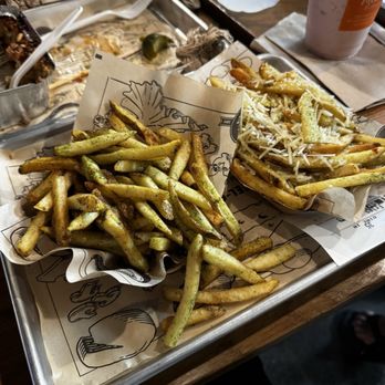 The Melt - GARLIC PARMESAN FRIES + FRIES - Burgers Near Me - Oakland, California The Melt - GARLIC PARMESAN FRIES + FRIES - Burgers Near Me - Oakland, California