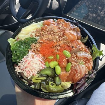45th Stop N Shop & Poke Bar - 2 Fish Bowl - Salmon 2x - Convenience Stores Near Me - Seattle, Washington