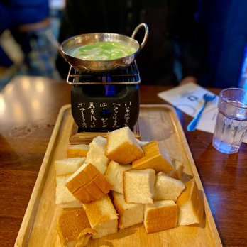 U :Dessert Story - Soft bread with Pandan Fondue - Desserts Near Me - Berkeley, California U :Dessert Story - Soft bread with Pandan Fondue - Desserts Near Me - Berkeley, California