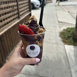 Acai Carioca - Classic acai with 3 toppings!