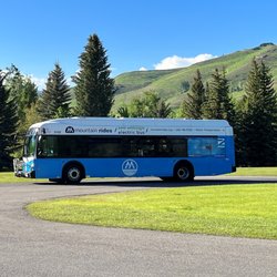 Mountain Rides Transportation Authority - Electric bus in Sun Valley, ID