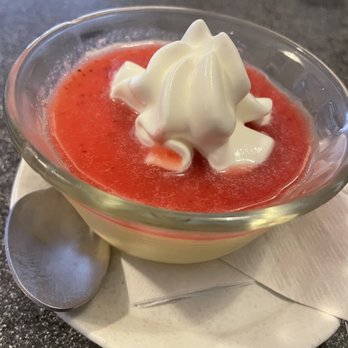 Yohei Sushi Restaurant - Mango Pudding Dessert - Sushi Bars Near Me - Honolulu, Hawaii