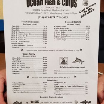 Ocean Fish & Chips - Seafood Near Me - Elk Grove, California