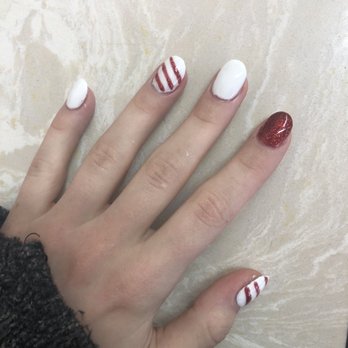 Tenley Nail Spa - the stripes aren't perfect but otherwise great! - Nail Salons Near Me - Arlington, Virginia Tenley Nail Spa - the stripes aren't perfect but otherwise great! - Nail Salons Near Me - Arlington, Virginia