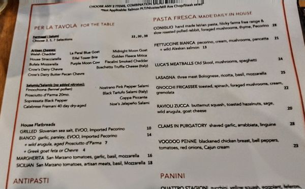 Menu photo 1 The Original Caffe Boa Tempe, AZ