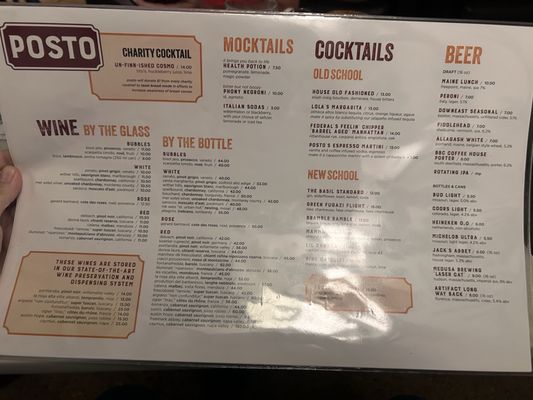 Menu photo 2 Posto Italian Longmeadow, MA
