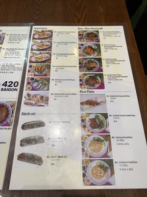 Menu photo 2 Pho 420 Saigon Palisades Park, NJ