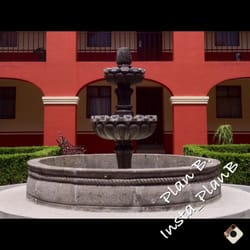 Hotel Real de Naturales Cholollan - The trickle of this beautiful fountain echoes through the courtyard and can be heard inside the rooms
