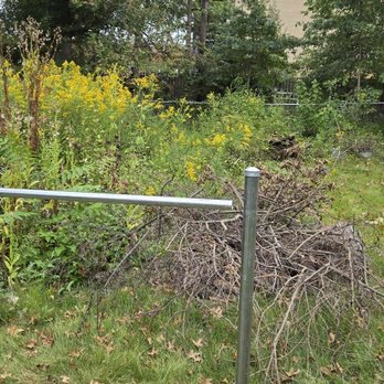 Around It All - Before the cleanup and after with a fire ring. - Fences & Gates Near Me - Spring Grove, Pennsylvania Around It All - Before the cleanup and after with a fire ring. - Fences & Gates Near Me - Spring Grove, Pennsylvania