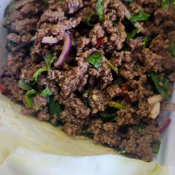Chai Thai-Lao - Beef Larb Salad - Thai Near Me - Baton Rouge, Louisiana