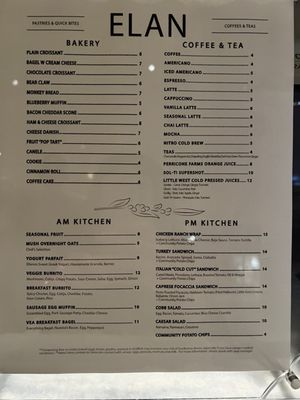 Menu photo 5 Elan Café Newport Beach, CA Menu photo 5 Elan Café Newport Beach, CA