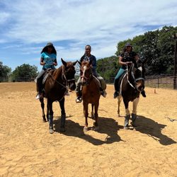 RNR Stables - Friends and I on the horse!