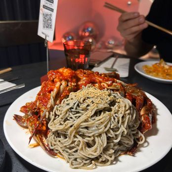 Seoul Salon - Spicy Raw Crab Noodle 게장국수 - Korean Near Me - New York, New York Seoul Salon - Spicy Raw Crab Noodle 게장국수 - Korean Near Me - New York, New York
