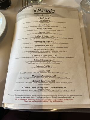 Menu photo 1 Il Pastaio Beverly Hills, CA Menu photo 1 Il Pastaio Beverly Hills, CA