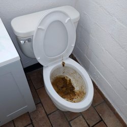 Miracle RV Park - The state of the restrooms almost daily.