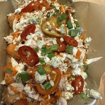 Buffalo Wild Wings - Buffalo Chicken Tots!! Delicious!! - Sports Bars Near Me - Gilbert, Arizona