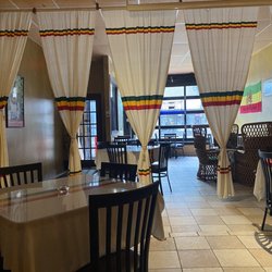 World Marathon Ethiopian Restaurant - Restaurant interior